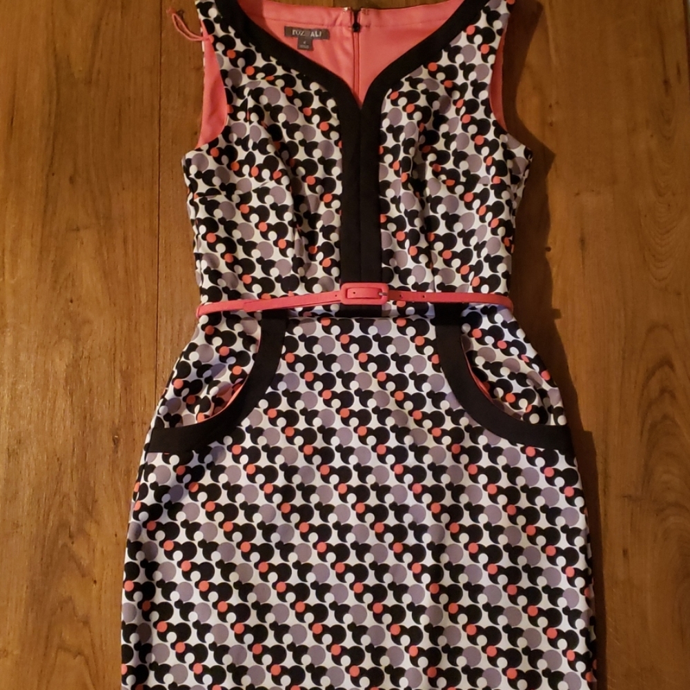 Roz & Ali patterned dress size 4